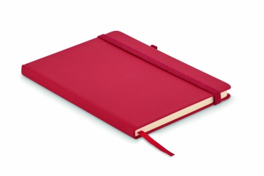 Logo trade corporate gifts picture of: Recycled Leather A5 notebook