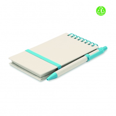Logotrade promotional giveaways photo of: A6 milk carton notebook set