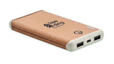 Logo trade corporate gift photo of: Wireless 10000mAh PowerBank