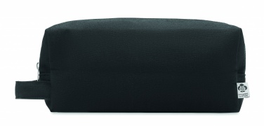 Logotrade promotional product image of: Canvas cosmetic bag 220 gr/m²