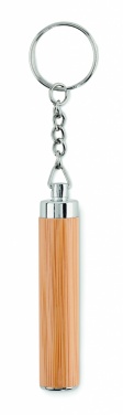 Logo trade promotional products picture of: Mini bamboo torch with keyring
