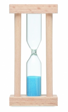 Logotrade promotional products photo of: Wooden sand timer 3 minutes