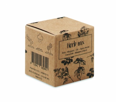 Logotrade corporate gifts photo of: Herb seed bomb in carton box
