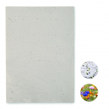 Logo trade corporate gifts image of: A4 wildflower seed paper sheet