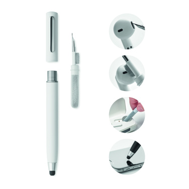 Logo trade promotional giveaways picture of: Stylus pen TWS cleanning set