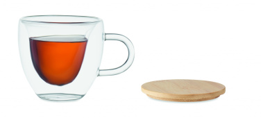 Logotrade corporate gift image of: Double wall borosilicate glass