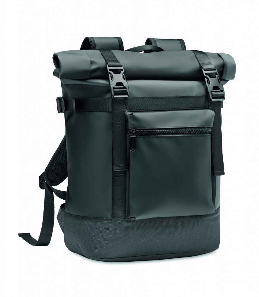 Logotrade promotional items photo of: Rolltop backpack 50C tarpaulin