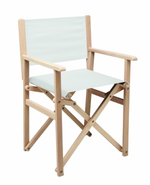 Logotrade promotional giveaway picture of: Foldable wooden beach chair