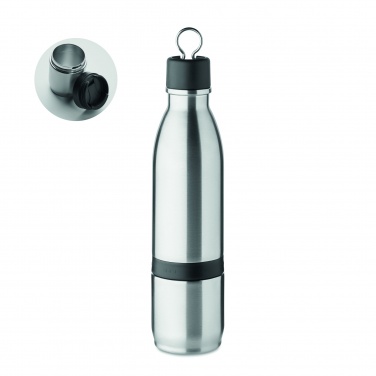 Logotrade promotional product image of: 2 in 1 double wall bottle 500ml