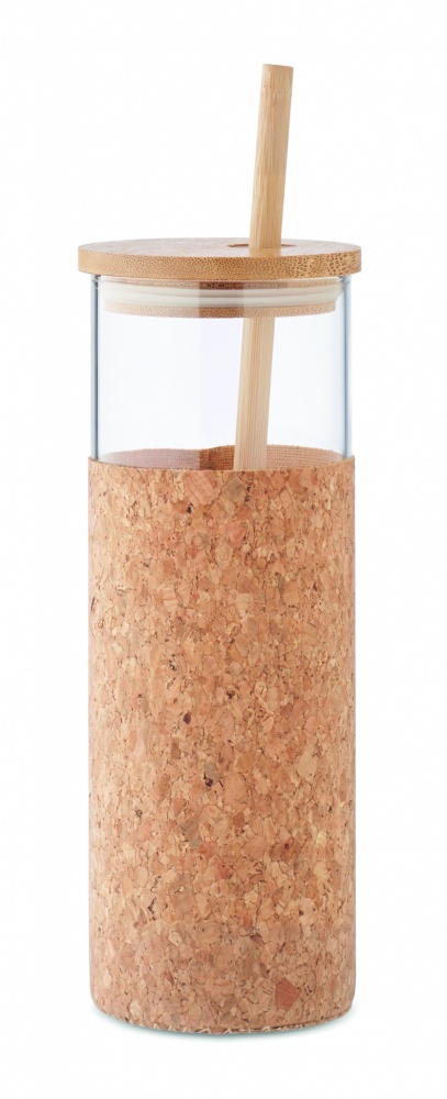 Logotrade advertising products photo of: Glass tumbler sleeve 450 ml