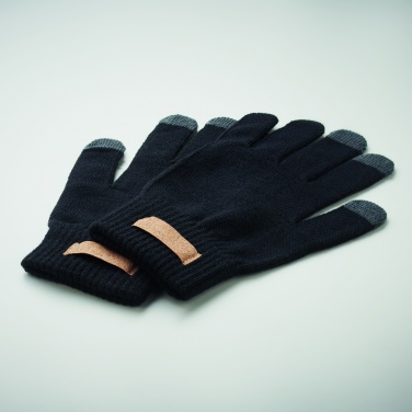 Logo trade promotional item photo of: RPET tactile gloves