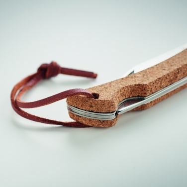 Logotrade promotional gift picture of: Foldable knife with cork