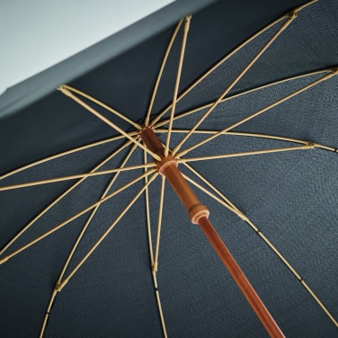 Logotrade corporate gift image of: 23,5 inch RPET/bamboo umbrella