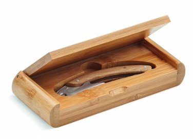 Logotrade promotional items photo of: Waiter's knife in bamboo