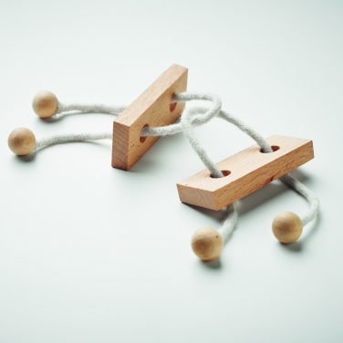 Logotrade advertising product image of: Wooden brain teaser rectangle