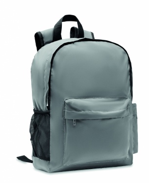 Logo trade promotional gifts image of: High reflective backpack 190T