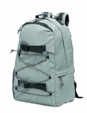 Logotrade promotional giveaway picture of: High reflective backpack 190T