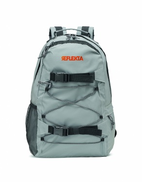 Logo trade promotional product photo of: High reflective backpack 190T