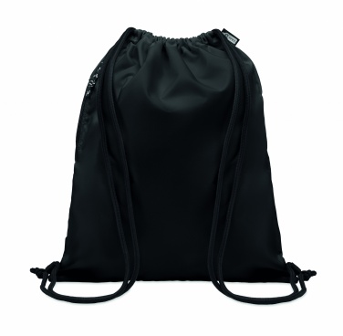 Logo trade promotional product photo of: Large drawstring bag 300D RPET