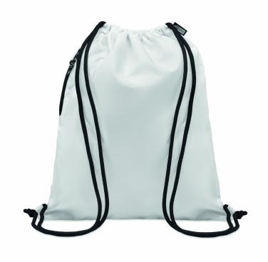 Logotrade advertising product picture of: Large drawstring bag 300D RPET