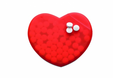Logotrade corporate gift picture of: Heart shape peppermint box