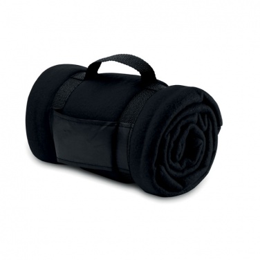 Logo trade promotional giveaways picture of: Fleece blanket