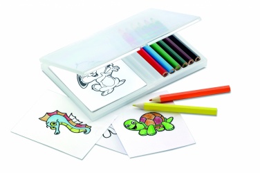 Logotrade promotional merchandise picture of: Wooden pencil colouring set