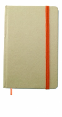 Logo trade promotional items picture of: A6 recycled notebook 96 plain