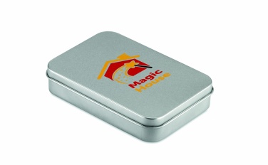 Logo trade corporate gifts picture of: Playing cards in tin box