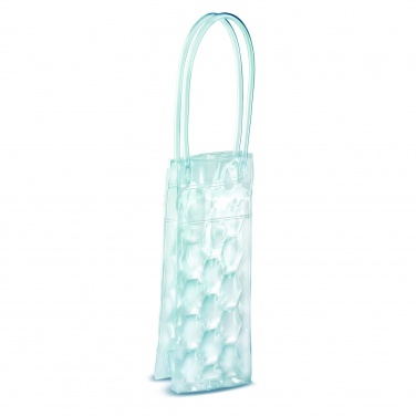 Logo trade business gifts image of: Transparent PVC cooler bag