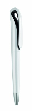 Logo trade promotional gifts image of: ABS twist ball pen