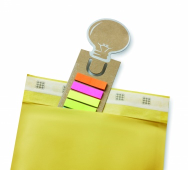 Logotrade advertising products photo of: Bookmark with sticky memo pad