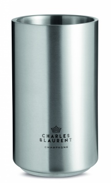 Logotrade advertising products photo of: Stainless steel bottle cooler