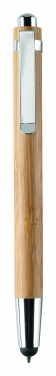 Logotrade promotional giveaway image of: Ball pen in ABS and bamboo