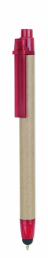 Logo trade promotional items picture of: Recycled carton stylus pen