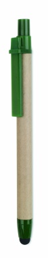 Logotrade advertising products photo of: Recycled carton stylus pen