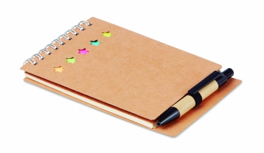 Logotrade corporate gift image of: Notepad with pen and memo pad