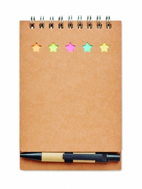 Logotrade corporate gift image of: Notepad with pen and memo pad