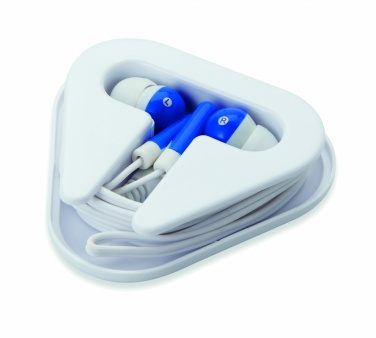 Logo trade corporate gifts image of: Earphones in PS case