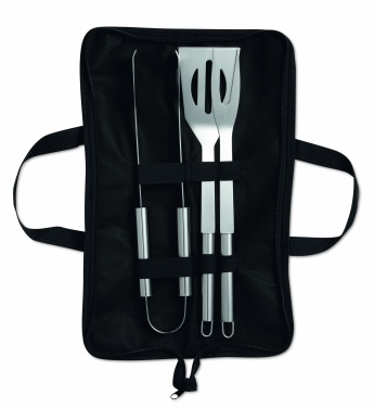 Logotrade business gift image of: 3 Barbecue tools in pouch