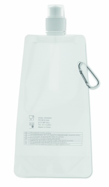 Logo trade promotional gifts image of: Foldable water bottle
