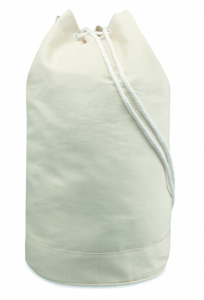 Logo trade advertising products image of: Cotton duffle bag
