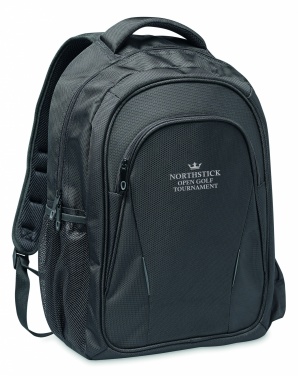 Logo trade business gifts image of: Laptop backpack