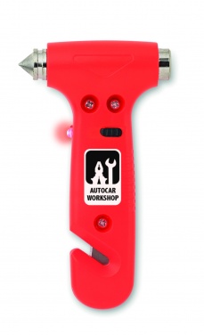 Logo trade promotional product photo of: 3 in 1 Emergency hammer