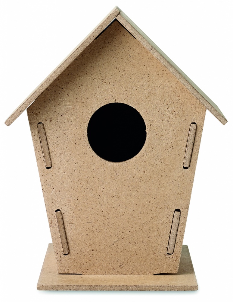 Logo trade promotional item photo of: Wooden bird house