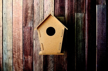 Logotrade promotional gifts photo of: Wooden bird house