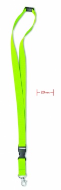 Logotrade promotional item image of: Lanyard hook and buckle 20 mm