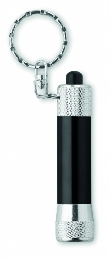 Logotrade promotional items photo of: Aluminium torch with key ring