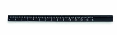 Logo trade advertising products picture of: Carpenters pencil with ruler