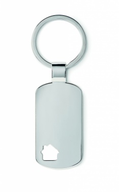 Logotrade corporate gift image of: Key ring with house detail Jelgava